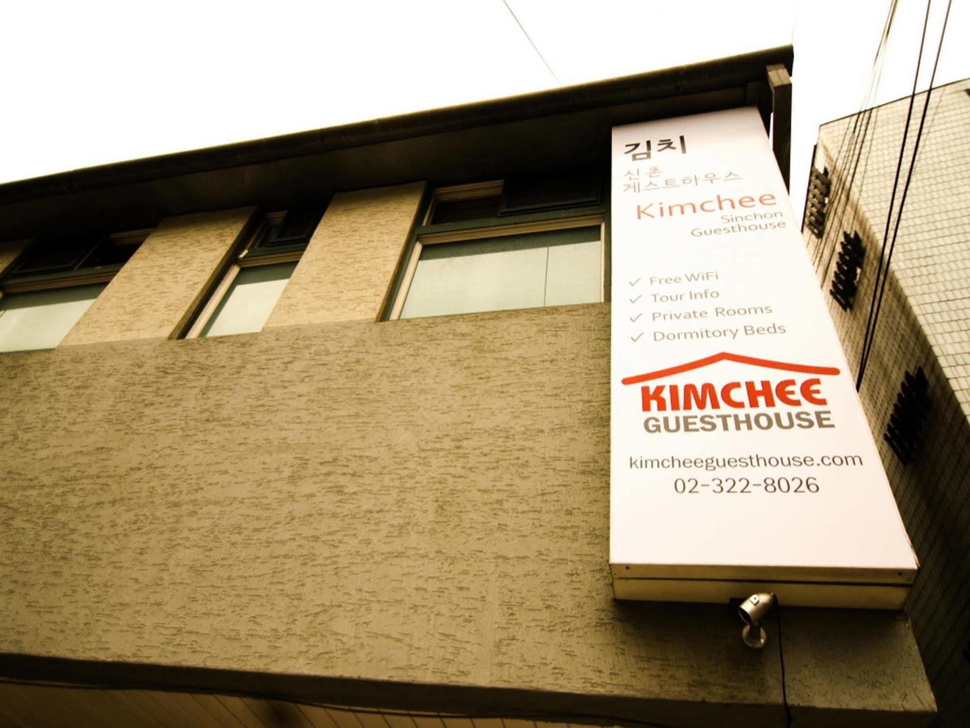 Kimchee Sinchon Guesthouse Seoul Exterior foto